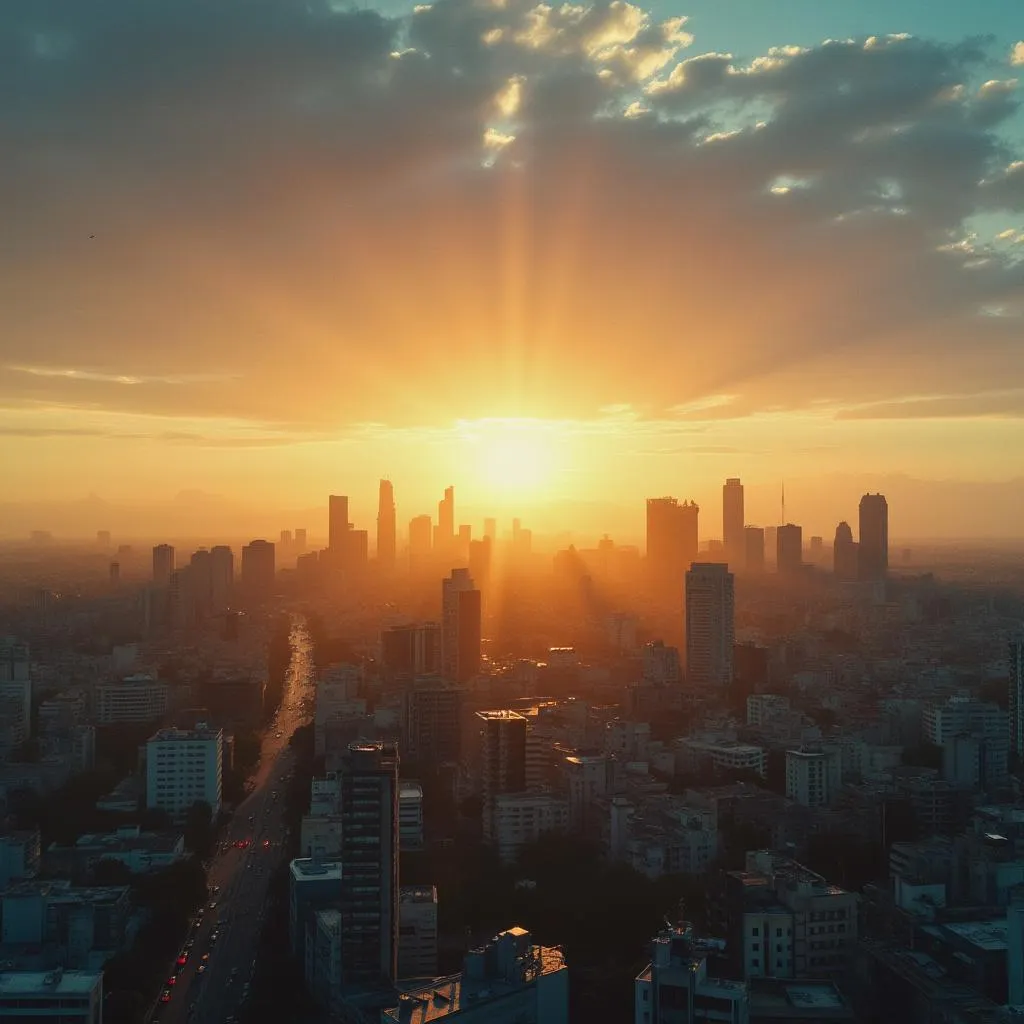 Vista aérea de Buenos Aires